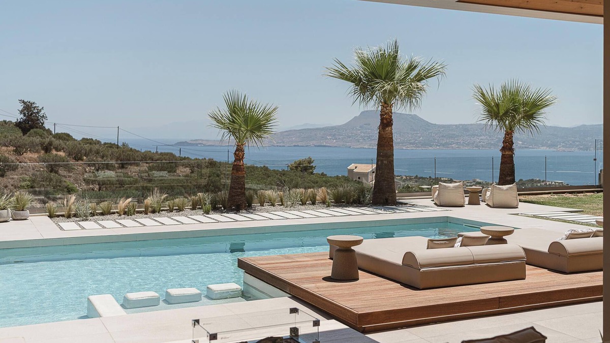 Sternes Villa | Villa Niolos I, Elegant Villa with Souda Bay Views by etouri