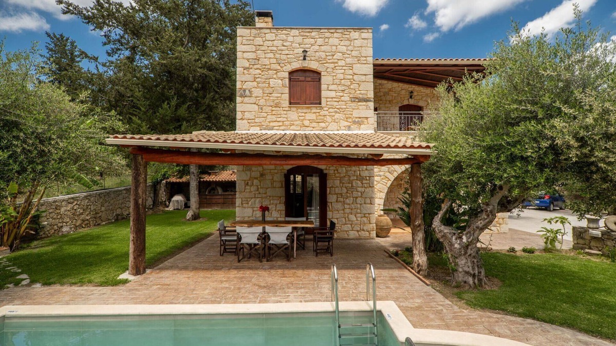 Apokoronas Villa | Villa Nipos - Vrýsai ,Crete
