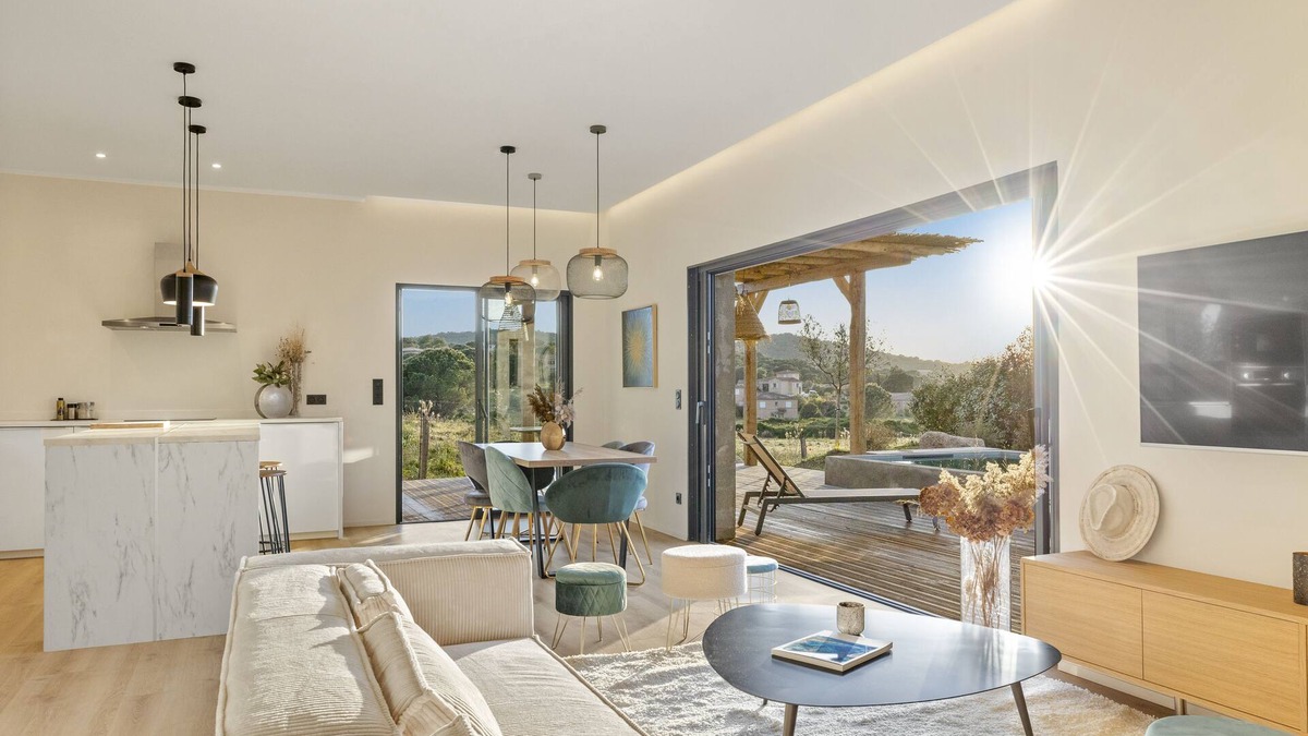 Figari Villa | Villa Nivalaggia, Sunsets à la Nature Avec Piscine Privée
