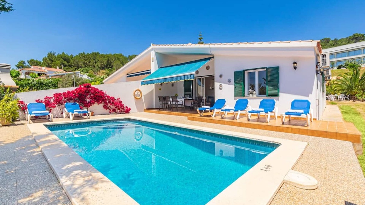 Sant Tomas Villa | Villa Noelia❤️ 350 mts from the beach❤️ private pool, free AC and WiFi
