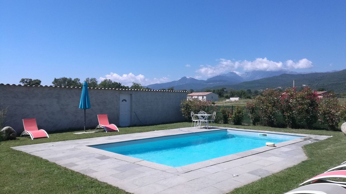 Ventiseri Villa | Villa of 70m² with private pool 8X4 fenced fully equipped