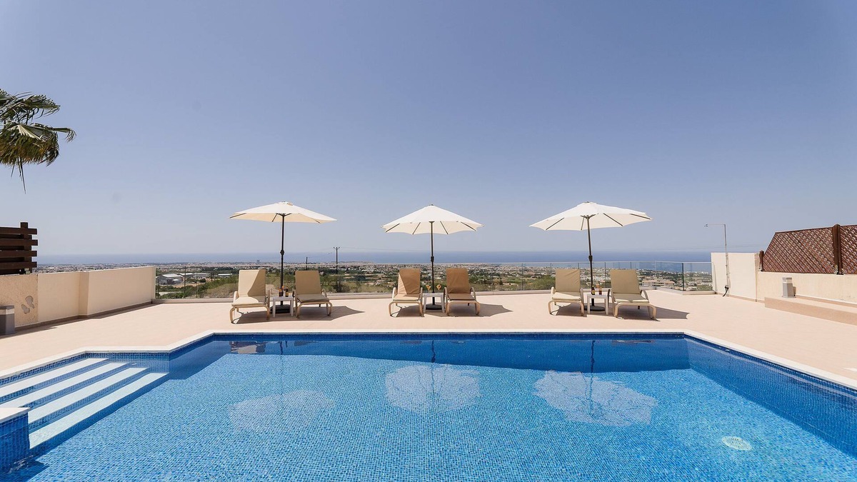Tremithousa Villa | Villa Oleander - 4 bedroom Villa with Private Heated Pool, Hot Tub, Stunning Views