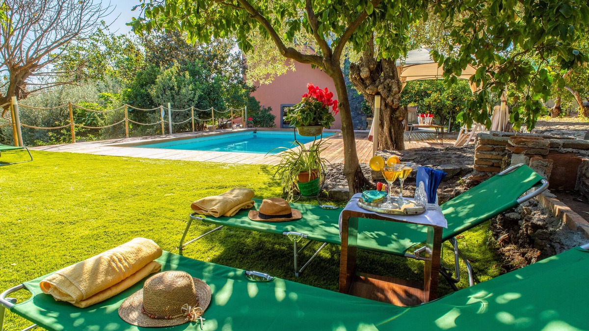 Aci Catena Villa | Villa 'Oliva Ecofriendly' with Sea View, Wi-Fi and Air Conditioning
