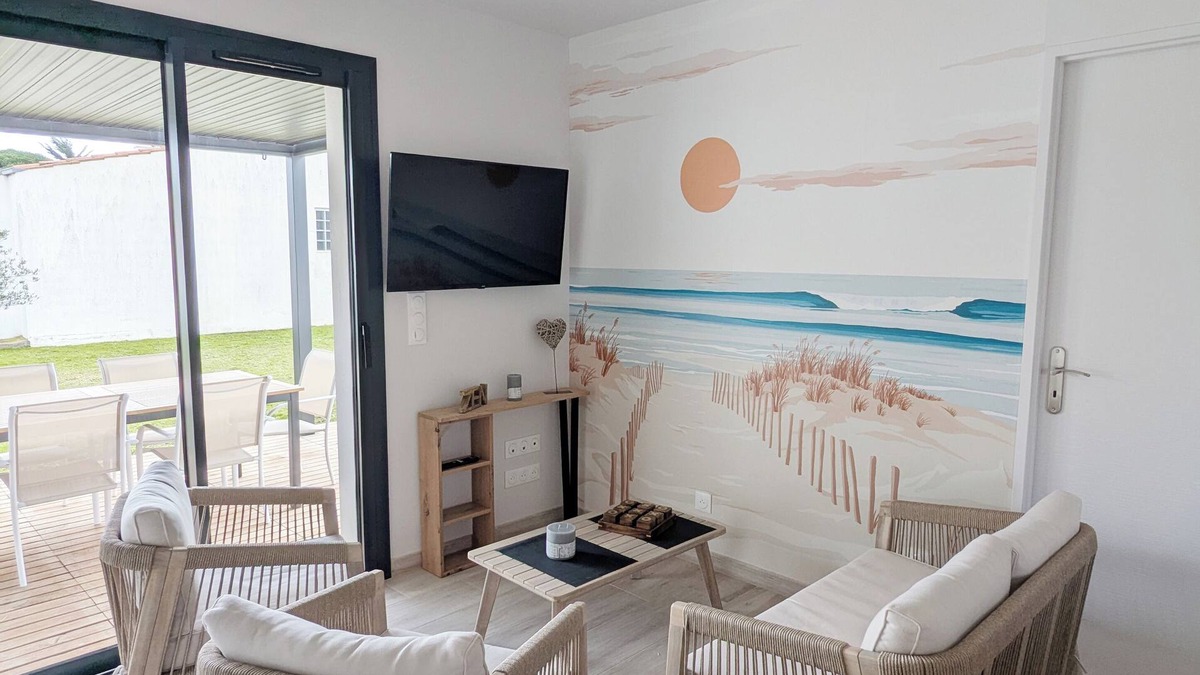 La Bree-les-Bains House | Villa ØRA - F3 new with all comforts + garden, near beach and market