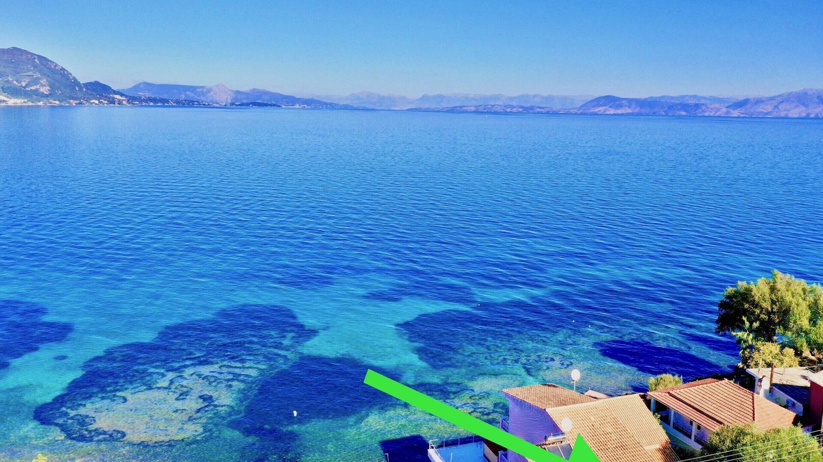 Agia Pelagia Chlomou Apartment | Villa Ourania - Studio 4 garden view