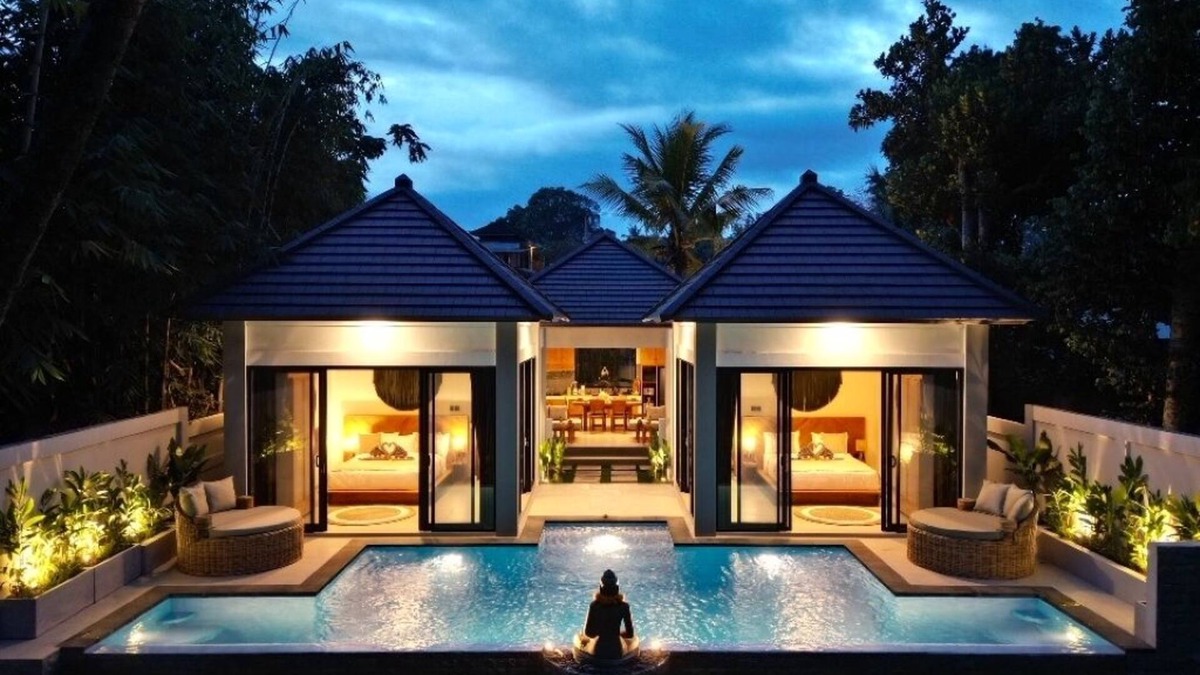Ubud City-Centre House | Villa Panthea Ubud Bali Luxury villa with jungle view