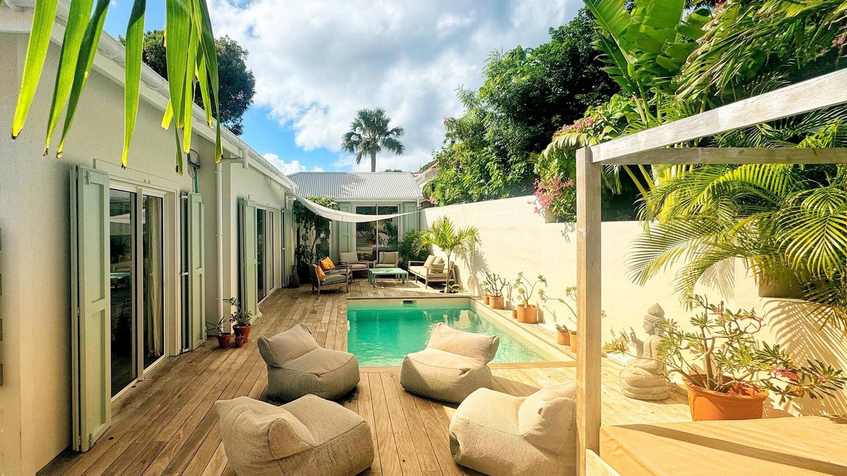 Corossol Villa | Villa PAPYON Corossol 3 bedrooms, private pool, 2mn walk to the beach.