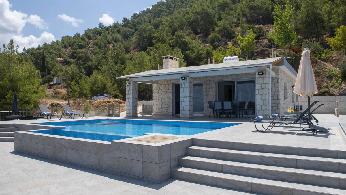 Latchi Villa | Villa Paradise Blue, AMAZING Sea& Mountain Views,Walk to the Beach