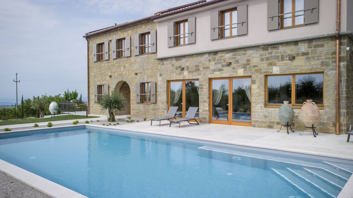 Sveti Bartol Villa | Villa Paradiso in Central Istria for 11 people with large garden, sea view & wellness