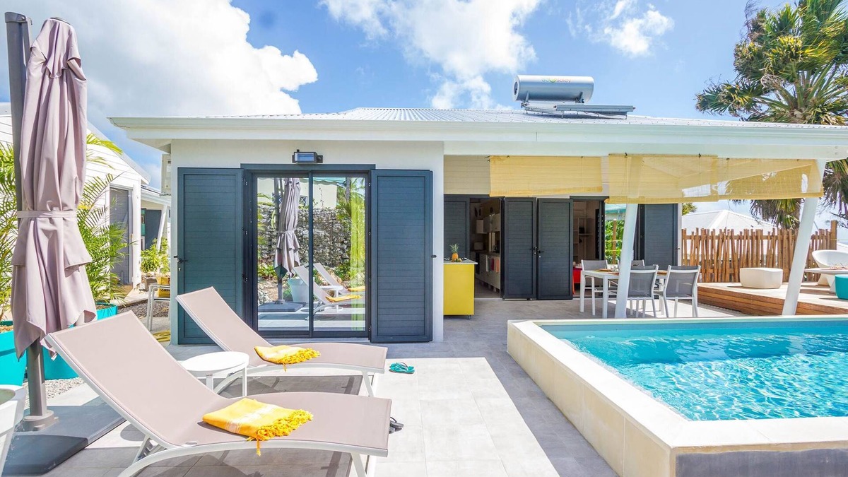 Sainte-Anne Villa | Villa Passion 4 people, sea view, in the heart of the Riviera of the islands of Guadeloupe