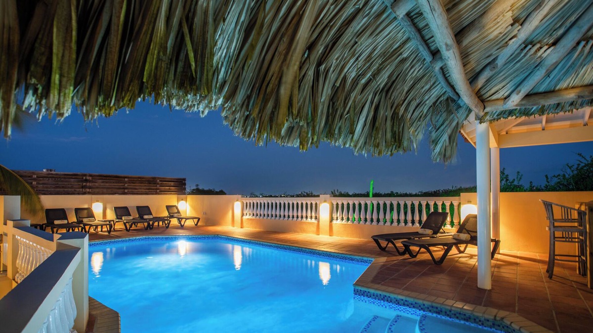 Grote Berg Villa | Villa Paulina Luxe Vakantievilla Huren op Curacao
