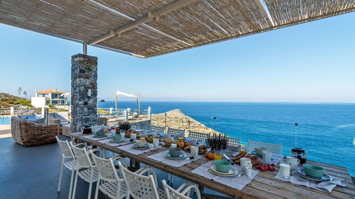 Stavros Villa | Villa Penelope – Seafront Bliss & Sunset Views