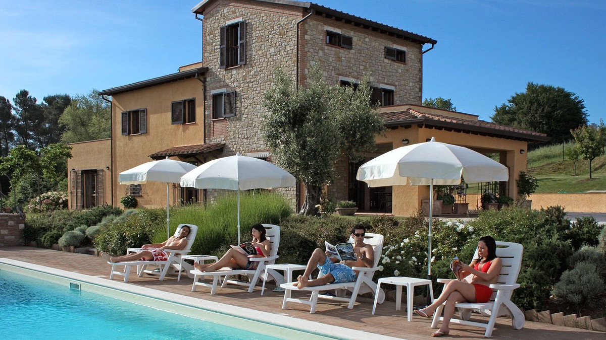 Fratta Villa | Villa ' Pian del Rocchio ' - Beautiful Country House in a lush Umbria plateau