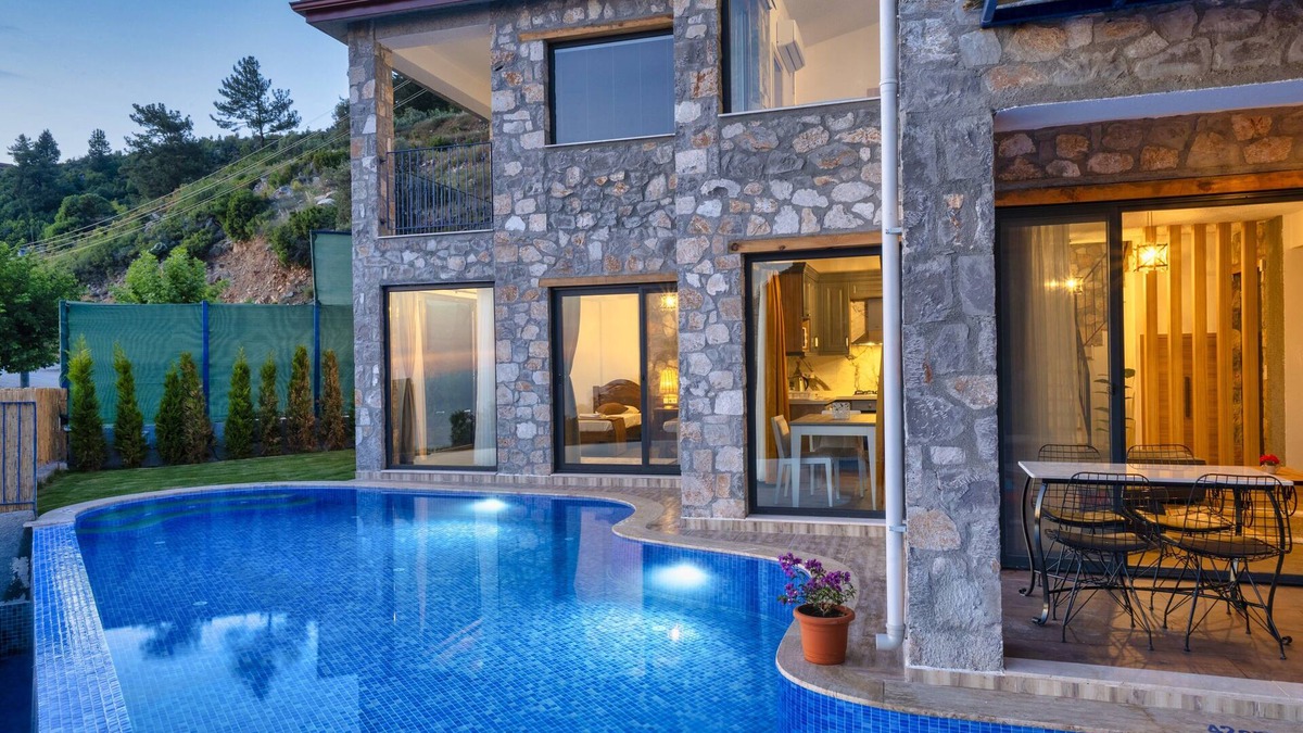 Faralya Villa | Villa Pine Private Located in a quiet and picturesque location