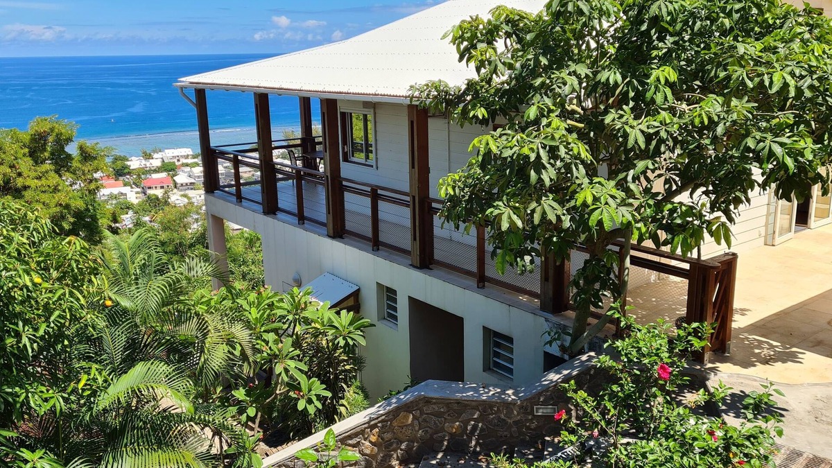 Saint-Leu Villa | Villa Piscine Panoramic ocean view (3-star rating)