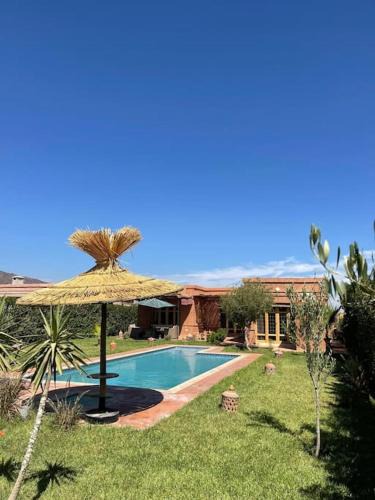 Eddir Villa | Villa piscine sans vis à vis et hammam privé