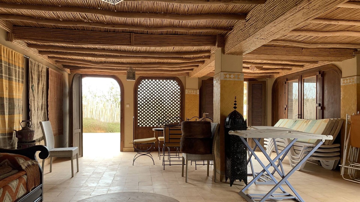 Southern Atlantic Coast House | Villa pool facing the ocean in Aglou south of Agadir. Direct beach access