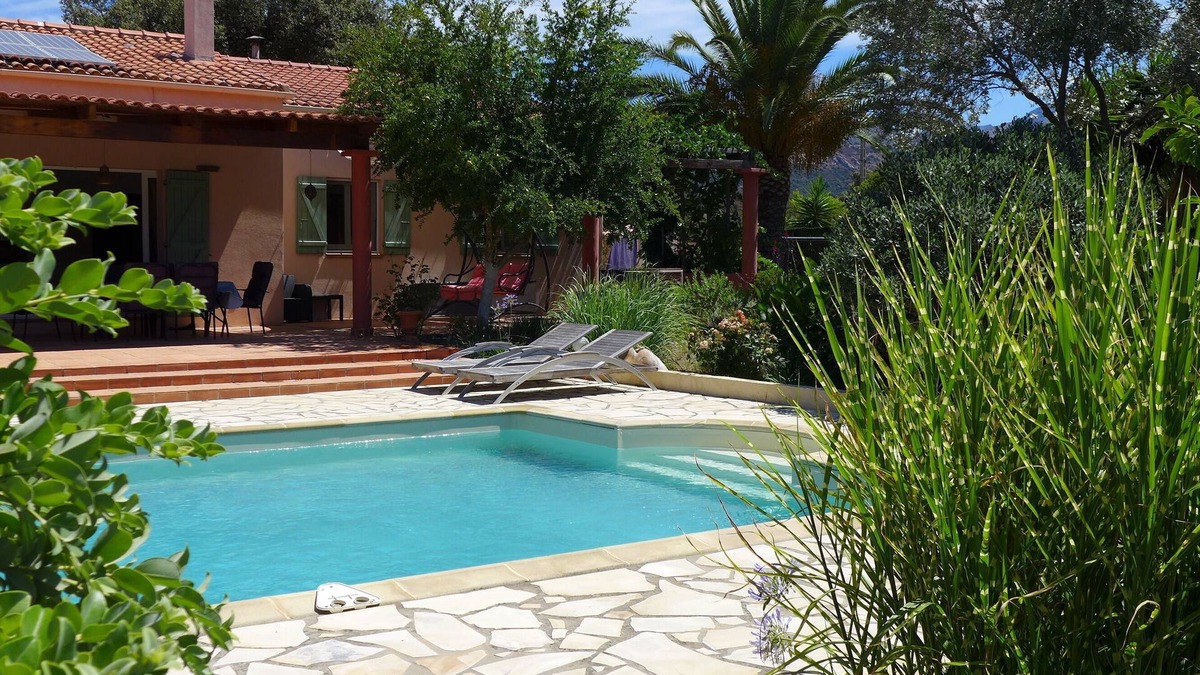 Montegrosso Villa | Villa, pool in the Corsican maquis
