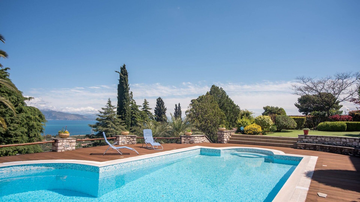 Selianitika Villa | Villa Primavera with pool and sea view/6pax