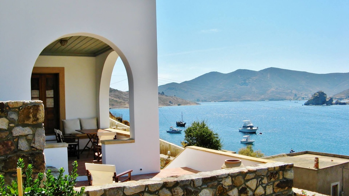 Grikos Villa | Villa Principessa a few meters from the sea, breathtaking view