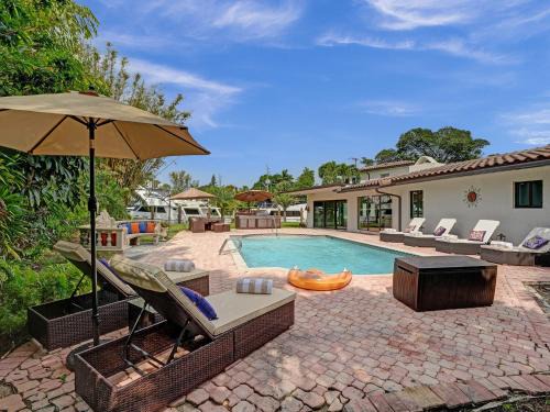 Fort Lauderdale Villa | Villa Riverland with Heated Pool on the Water villa