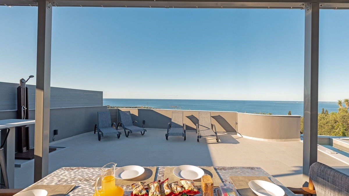Minia Villa | VILLA ROXANNE, 2 Bedroom Bijoux Villa With Stunning Panoramic Sea Views