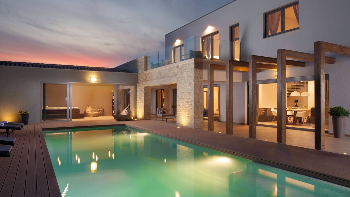 Becici Villa | Villa Royal Green - 45m2 Pool, Sauna, Whirpool
