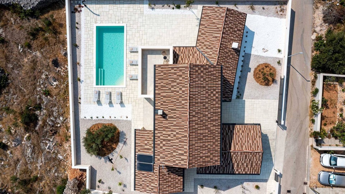 Jezera Villa | Villa Royal Stone with Pool, 350m from beach