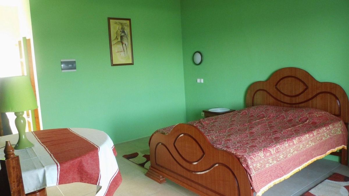 Pedra Badejo House | Villa São José, Bed and Breakfast Santiago Island: DOUBLE ROOM "VERDE"
