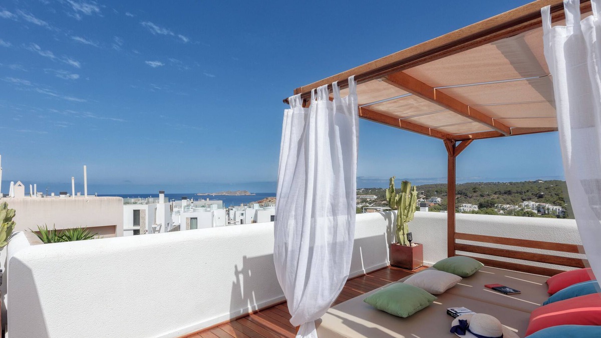 Sant Josep de sa Talaia Villa | Villa Sea-Sunset view with pool in Cala Tarida.