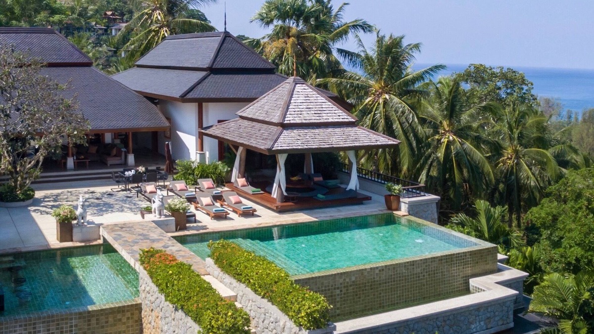 Cherngtalay Villa | Villa Sanyanga, Surin Beach, chef, transport with driver, ocean views
