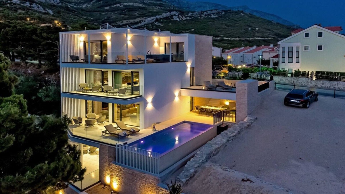 Promajna Villa | Villa Sea Crystal with Pool