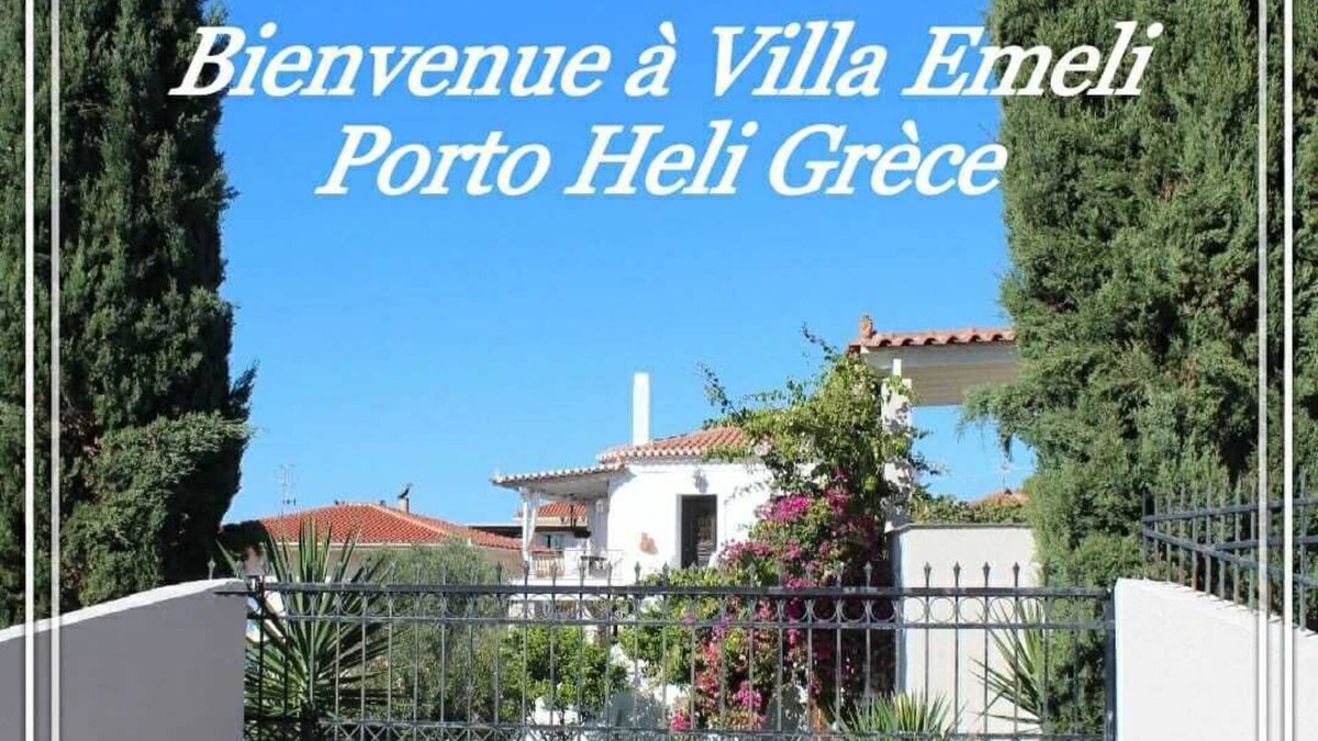 Porto Heli House | Villa sea view & near the center