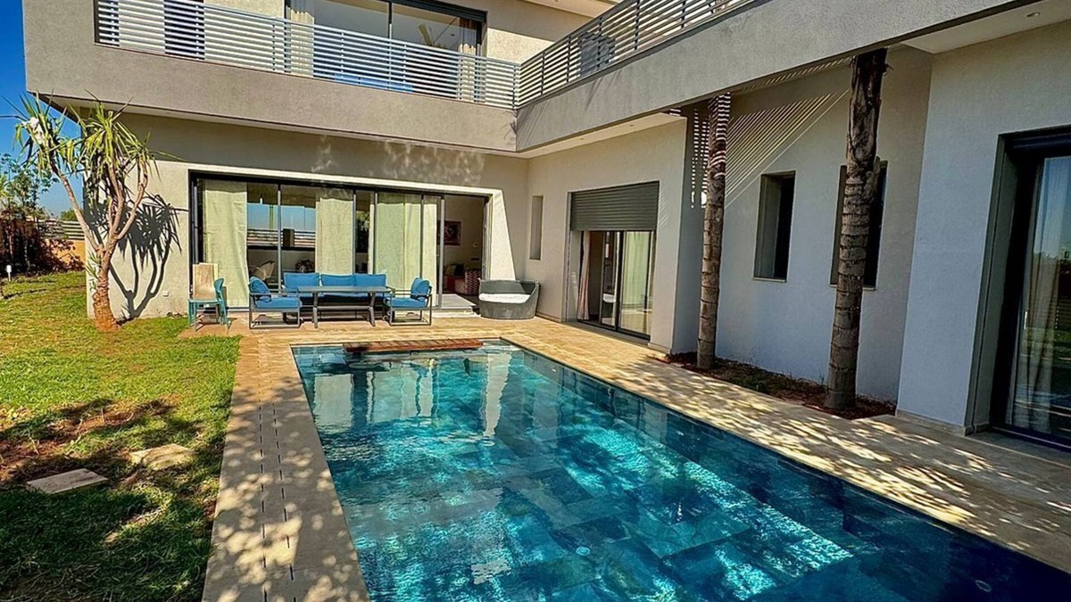 Douar Sidi Youssef Ben Ali Villa | Villa Situé au Prestigieux Amelkis Golf Club de Marrakech