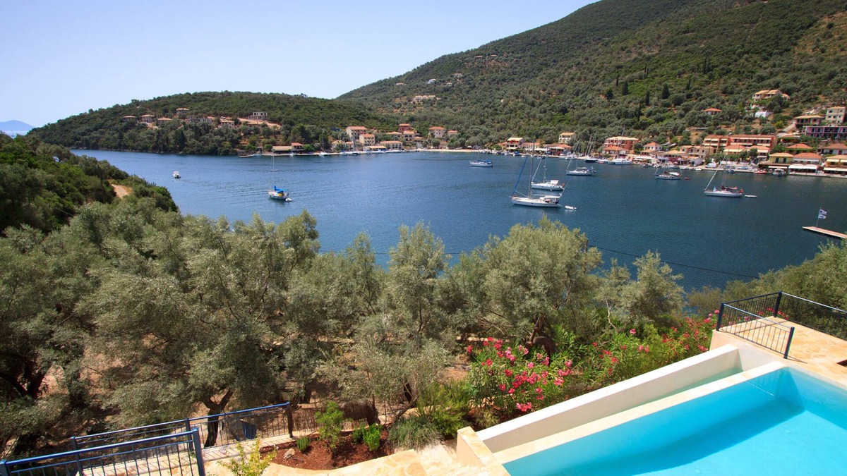 Sivota Villa | Villa Sivota, Exclusive sea front Villa with 99" Underground Cinema