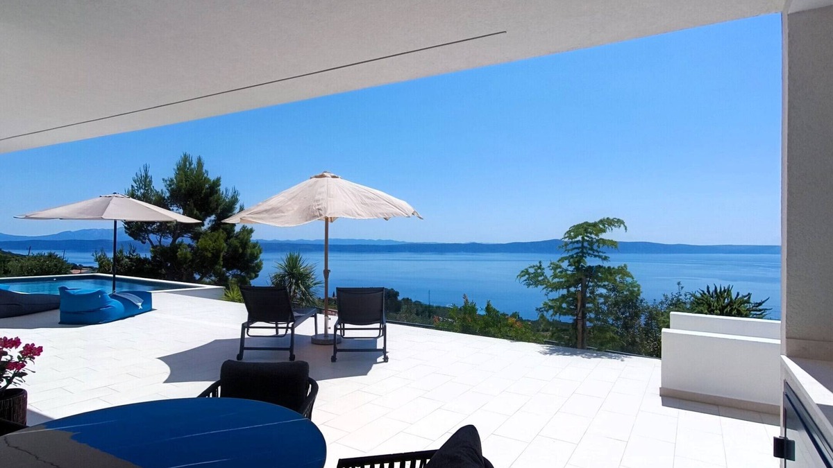 Podgora Villa | Villa SkyBlue with pool