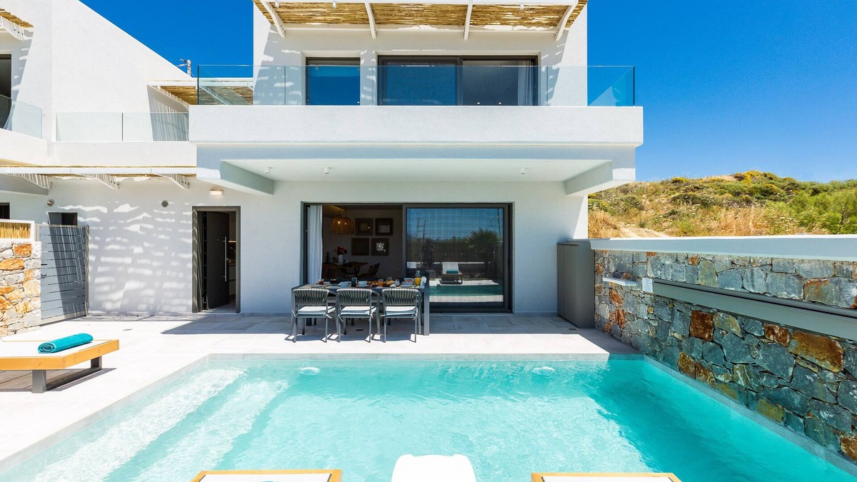 Plakias Villa | Villa Smili- Naiades Plakias/3 bedrooms,luxury,beachfront