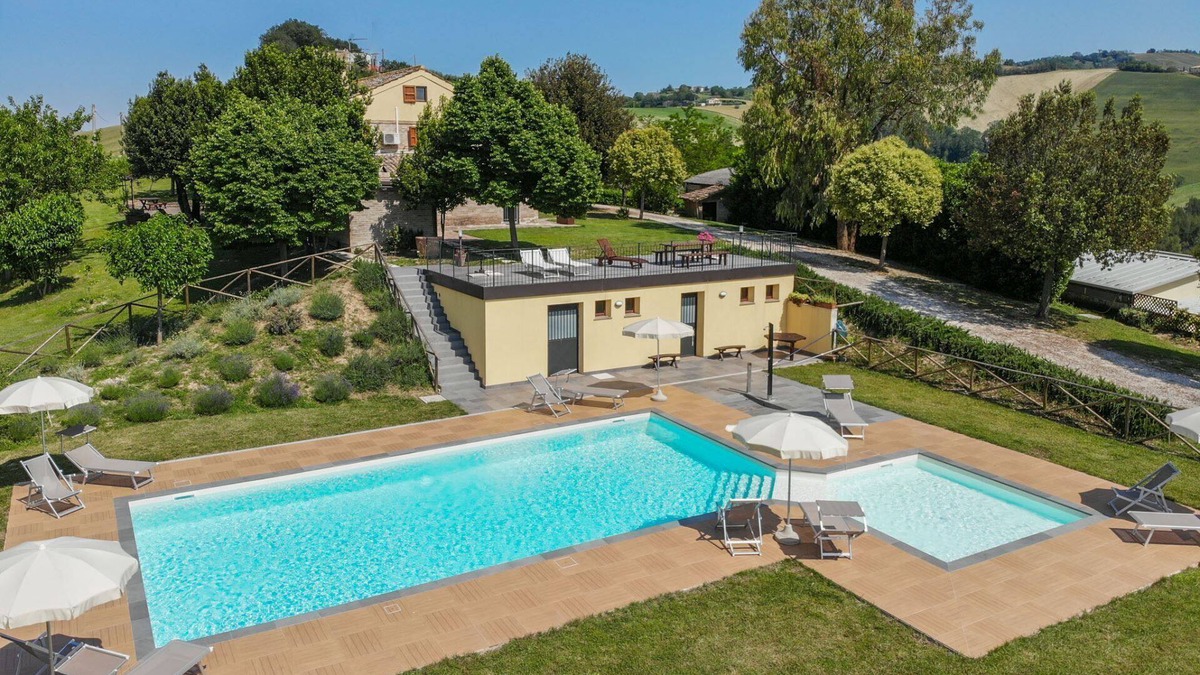 Fermo Villa | Villa Soffio with pool in the hills of Fermo, only 20 minutes from the Adriatic coast.