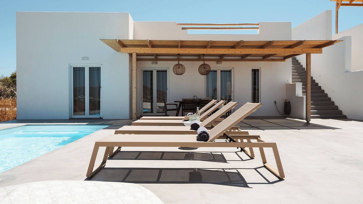Glinado House | Villa Solena,brand-new,private pool,Ag.Anna Naxos