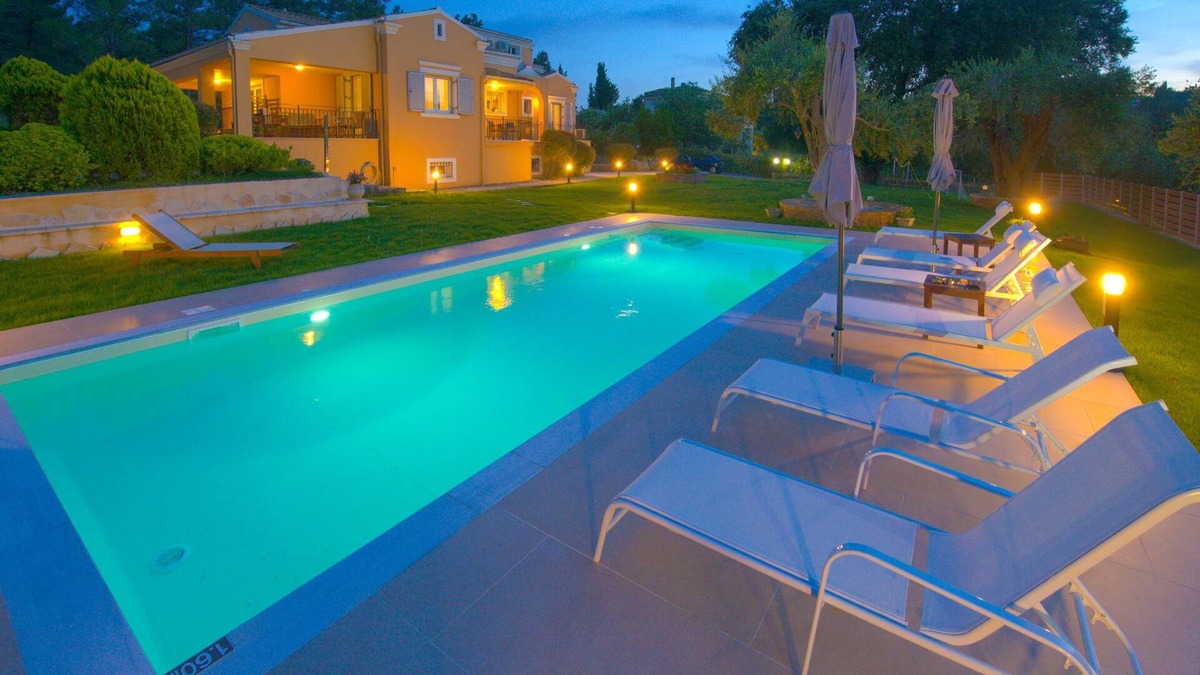 Dassia Villa | Villa Spyrelia: Tranquil Retreat in Dassia, Corfu with Pool & Jacuzzi