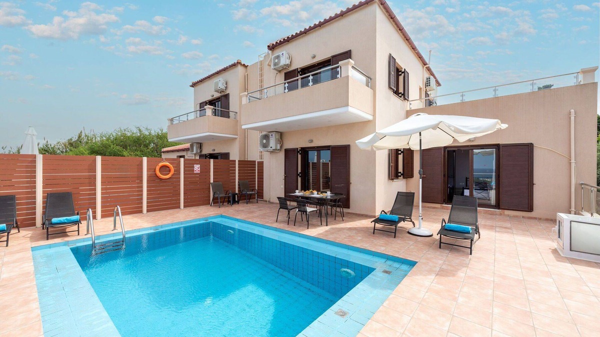 Pyrgos Psilonerou Villa | Villa Stratianna - Villa close to the seaside with private pool in Crete