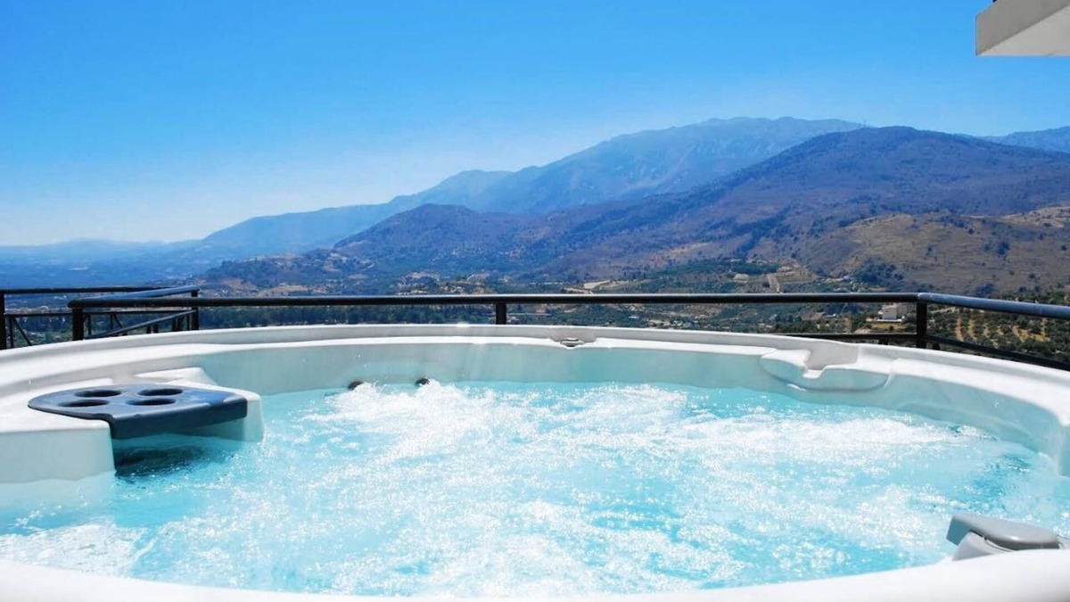 Exopoli Villa | Villa Summer Time - Jacuzzi, Pool , BBQ and amazing sea view