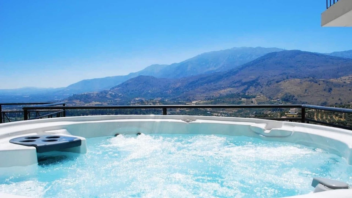 Exopoli Villa | Villa Summer Time - Jacuzzi, Pool , BBQ and amazing sea view