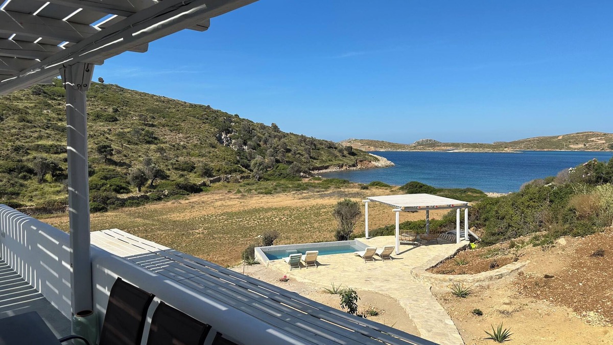 Lipsoi Villa | Villa Sun. Splendid 4 bedroom house for your vacations. panoramic sea view!