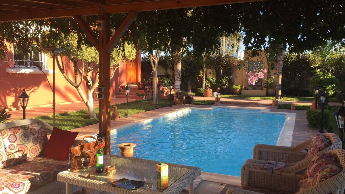 Haouzia Villa | Villa, swimming pool, garden, without vis-à-vis, 10 min walk from the beach el Haouzia