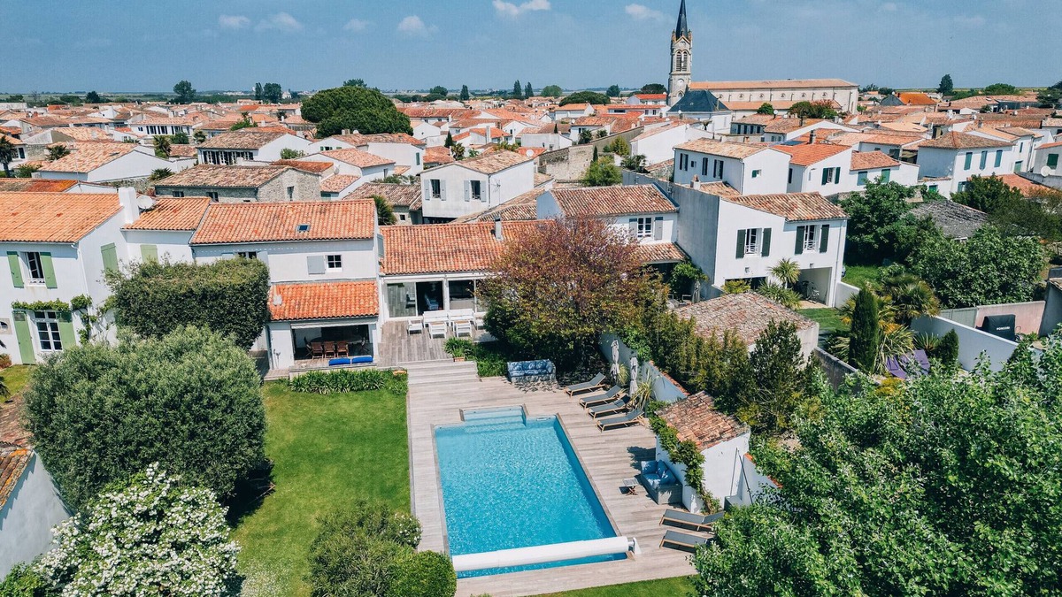 La Couarde-sur-Mer Villa | Villa Terroirs - Large garden