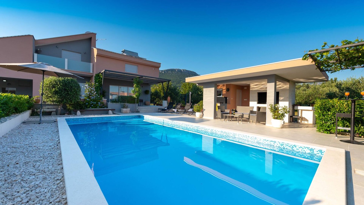 Kastel Stari House | Villa Toni with swimming pool