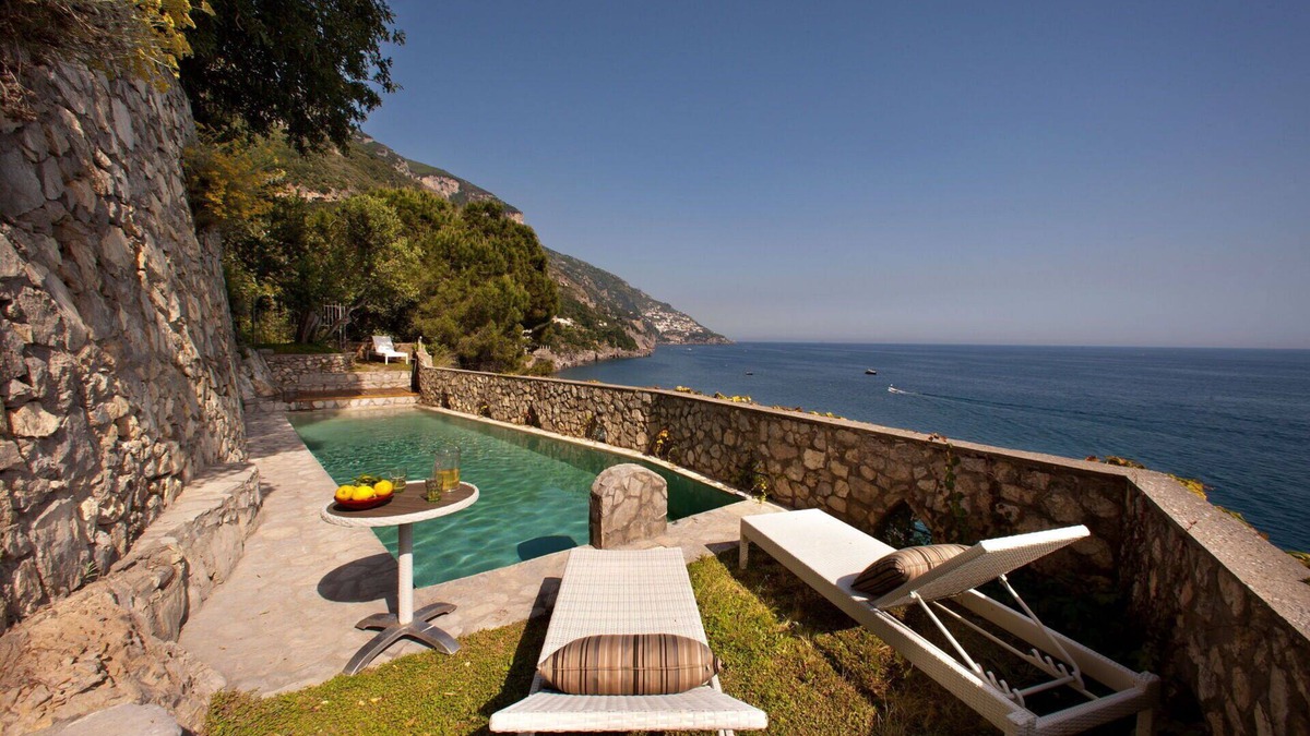 Positano Villa | Villa Torre Sponda Private Beach