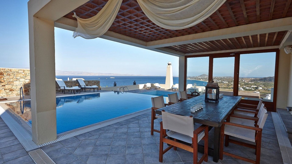 Maragas Apartment | Villa Tower Resort. .the luxury of touching the Aegean sunsetn