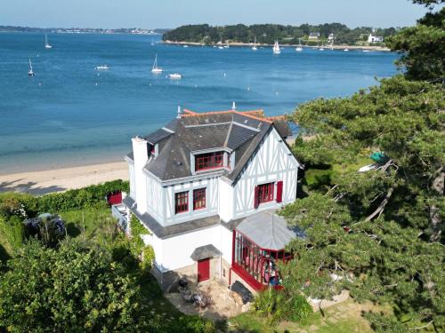 Ile-aux-Moines Villa | Villa Ty Marie Ile aux Moines sur la plage vue mer à 180 dégrés